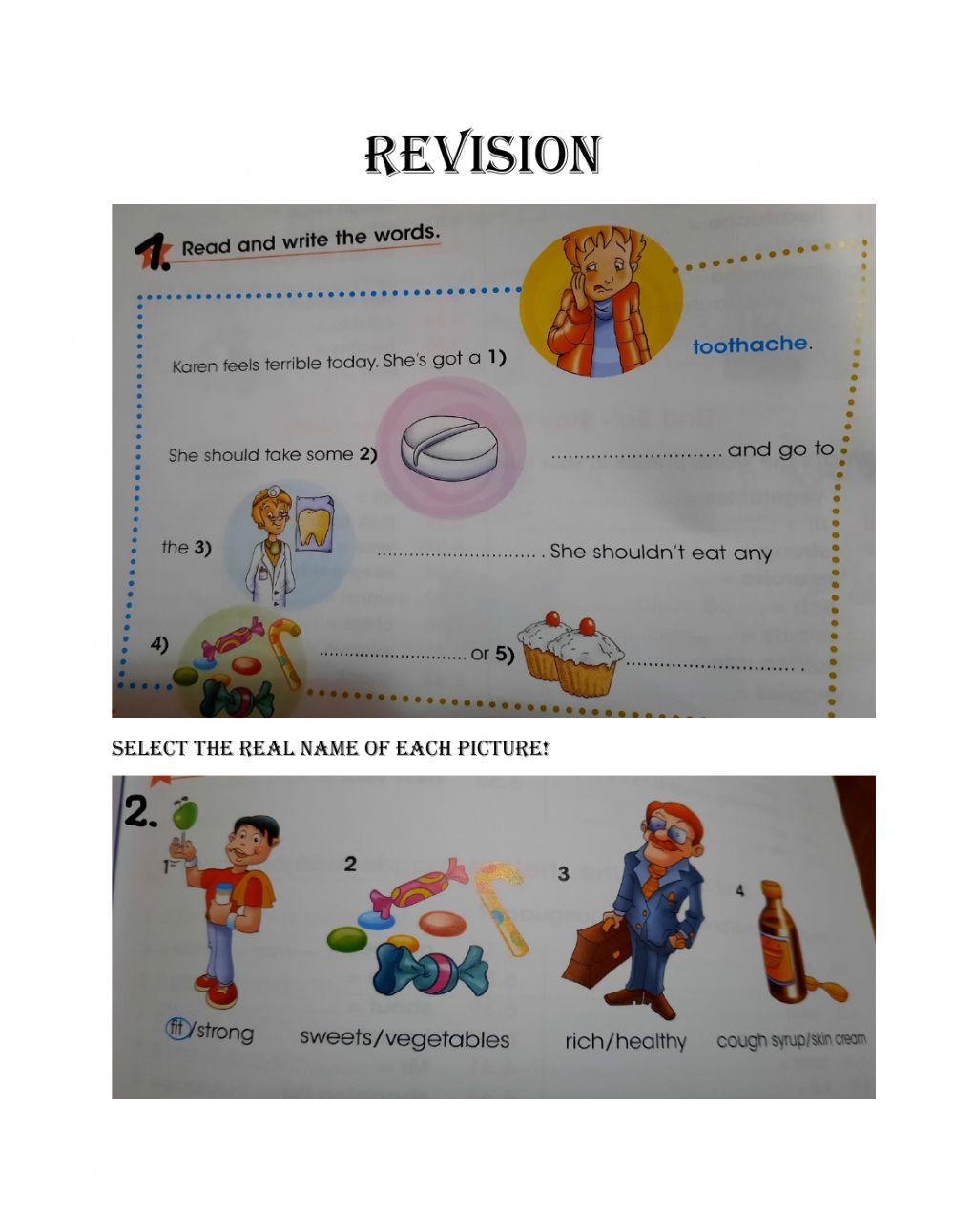 Revision 4.th grade