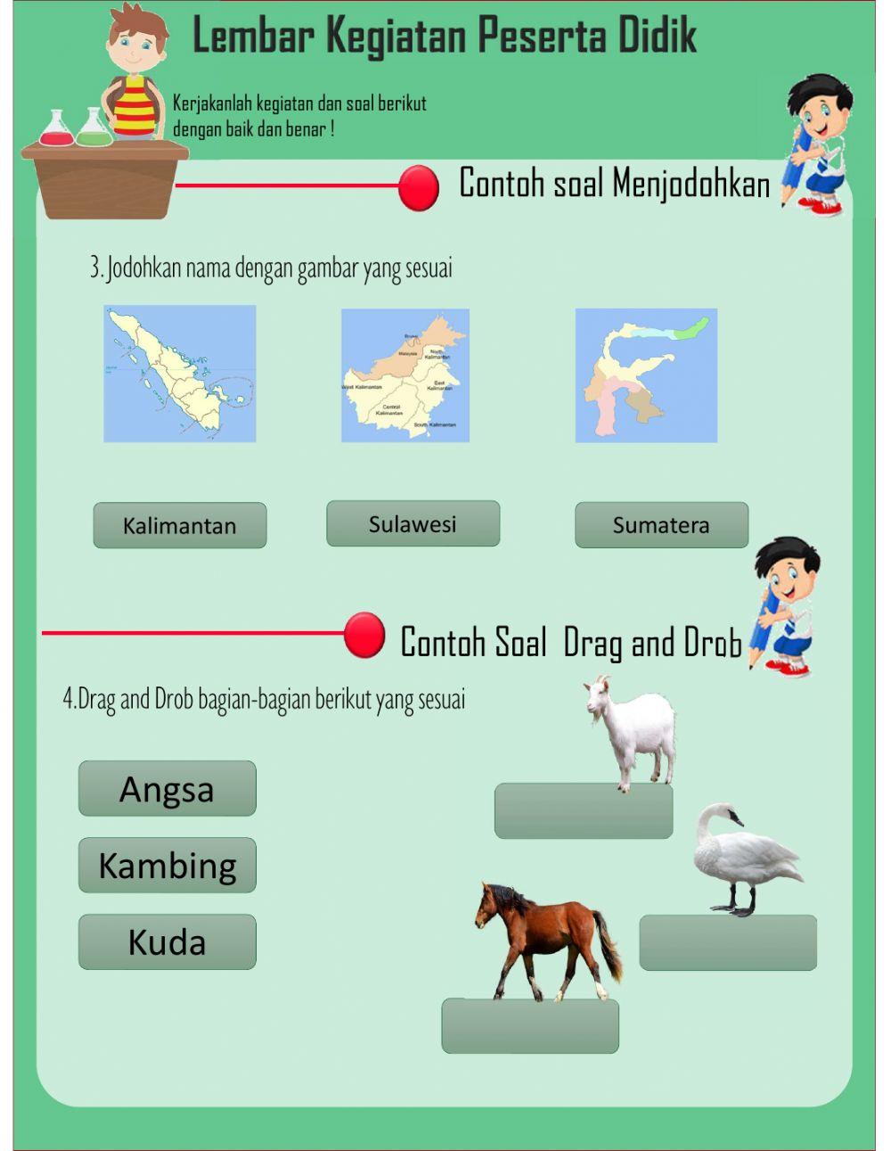 Contoh hasil lks-lkpd