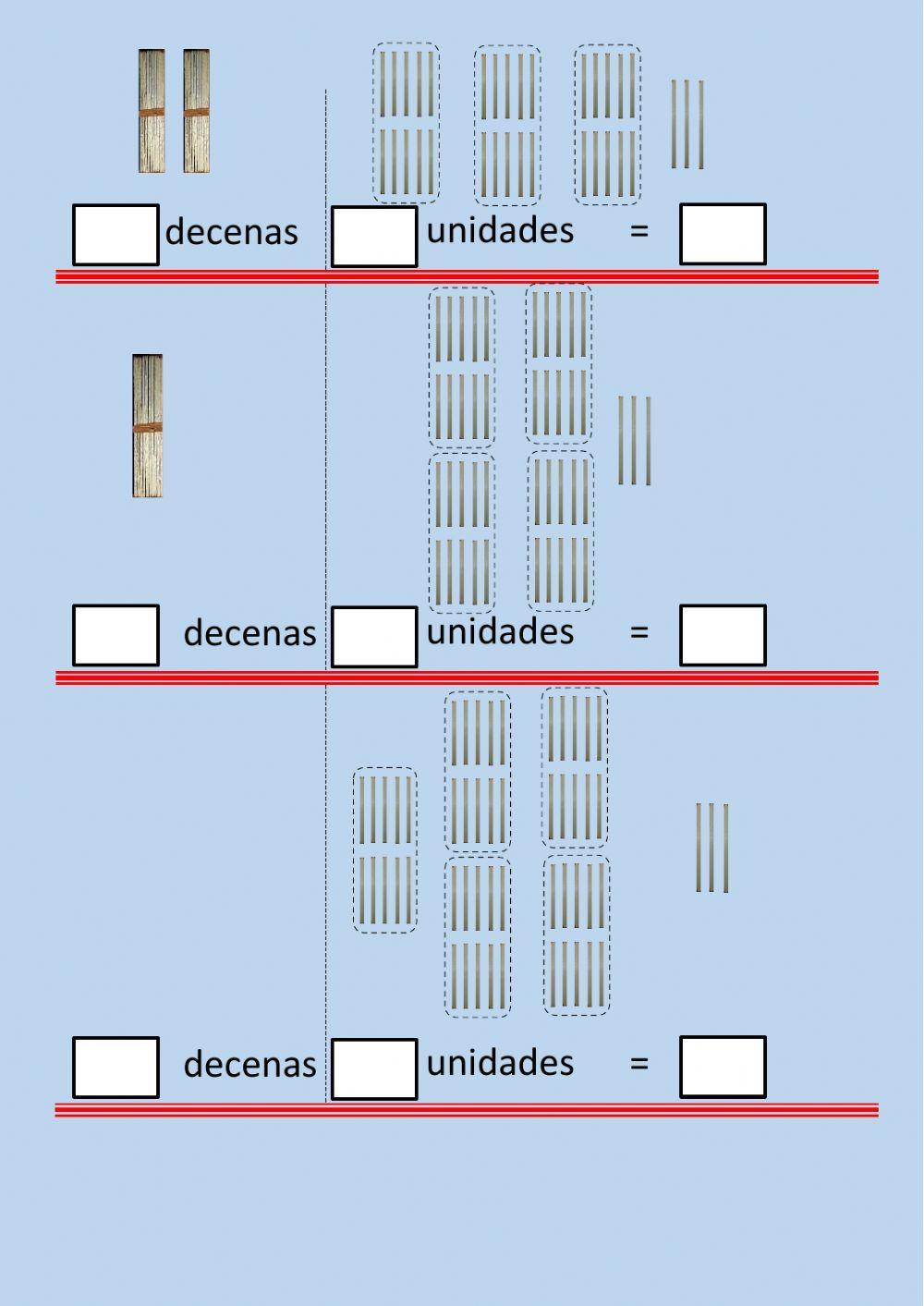 Descomposición del 53 Descomposición del 53