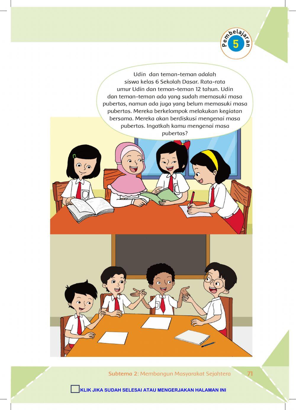 Tema 6 Sub Tema 2 Pembelajaran 5