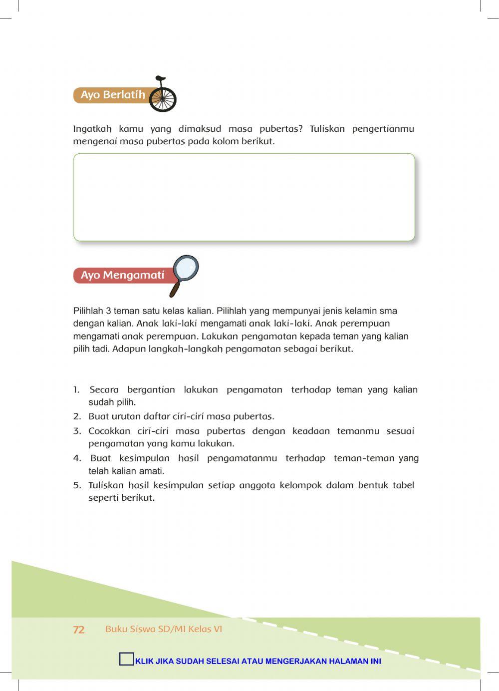 Tema 6 Sub Tema 2 Pembelajaran 5