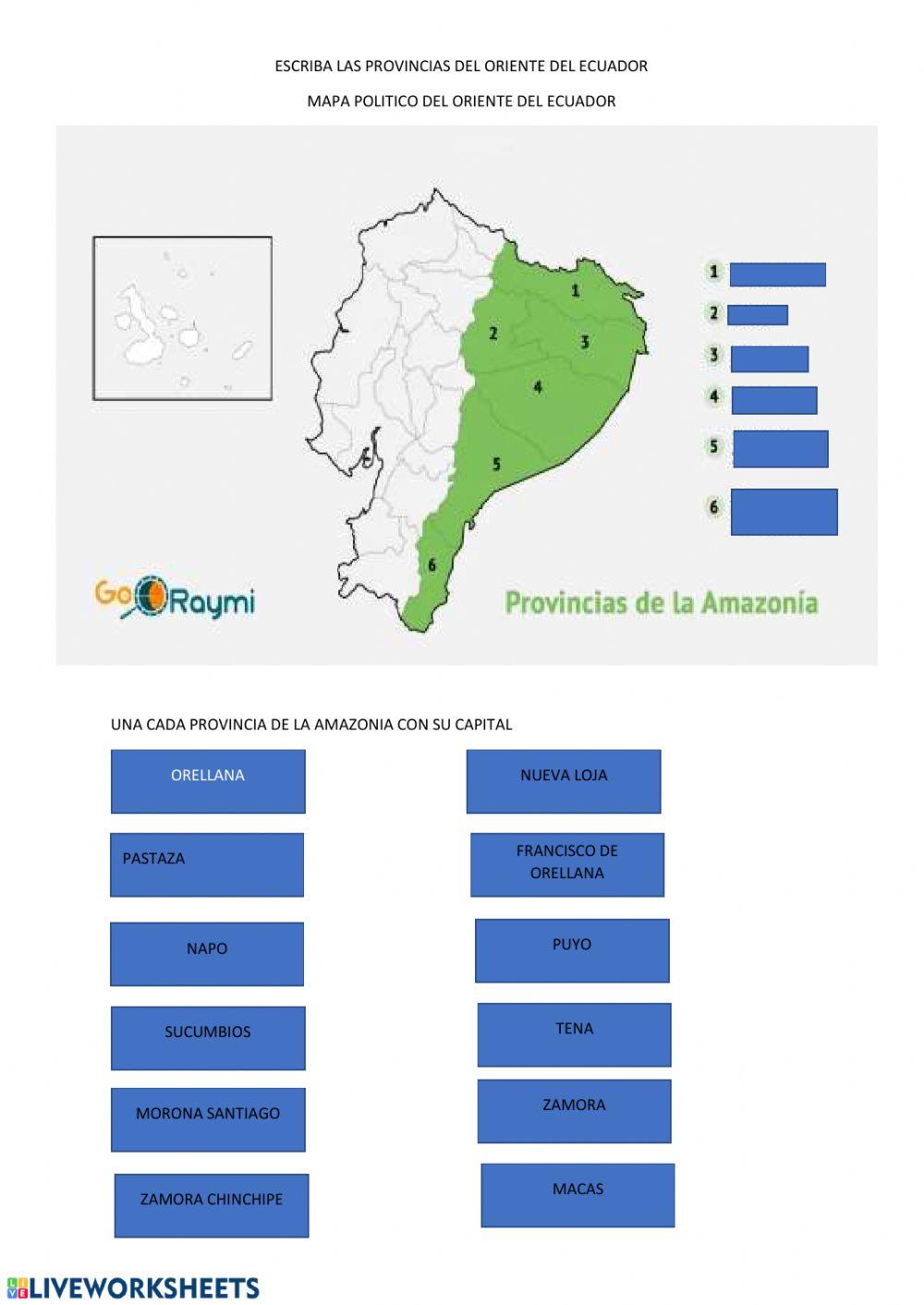 Región amazónica