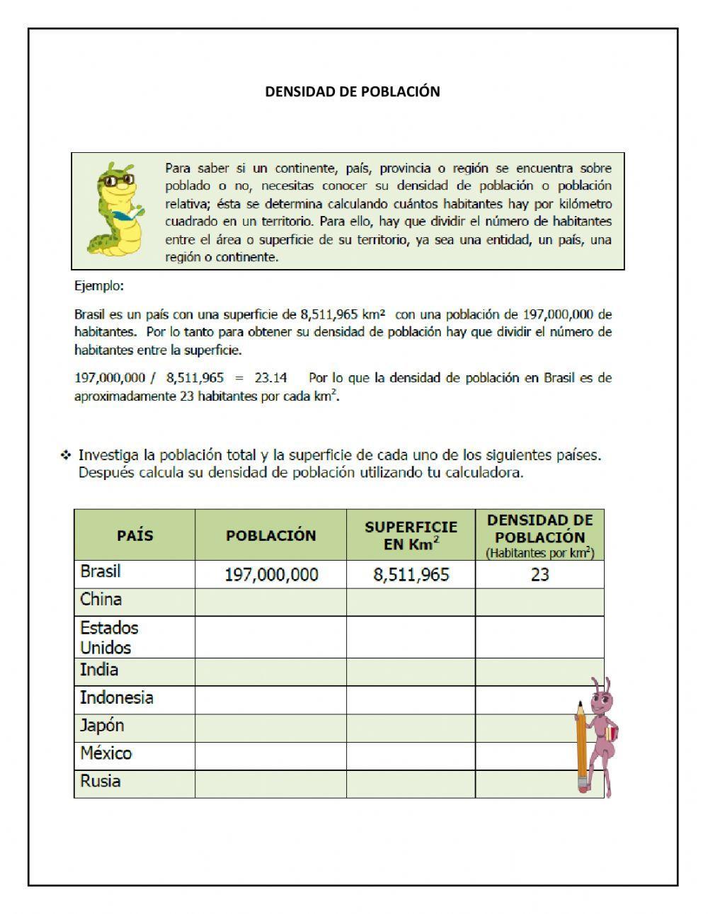 Densidad de población