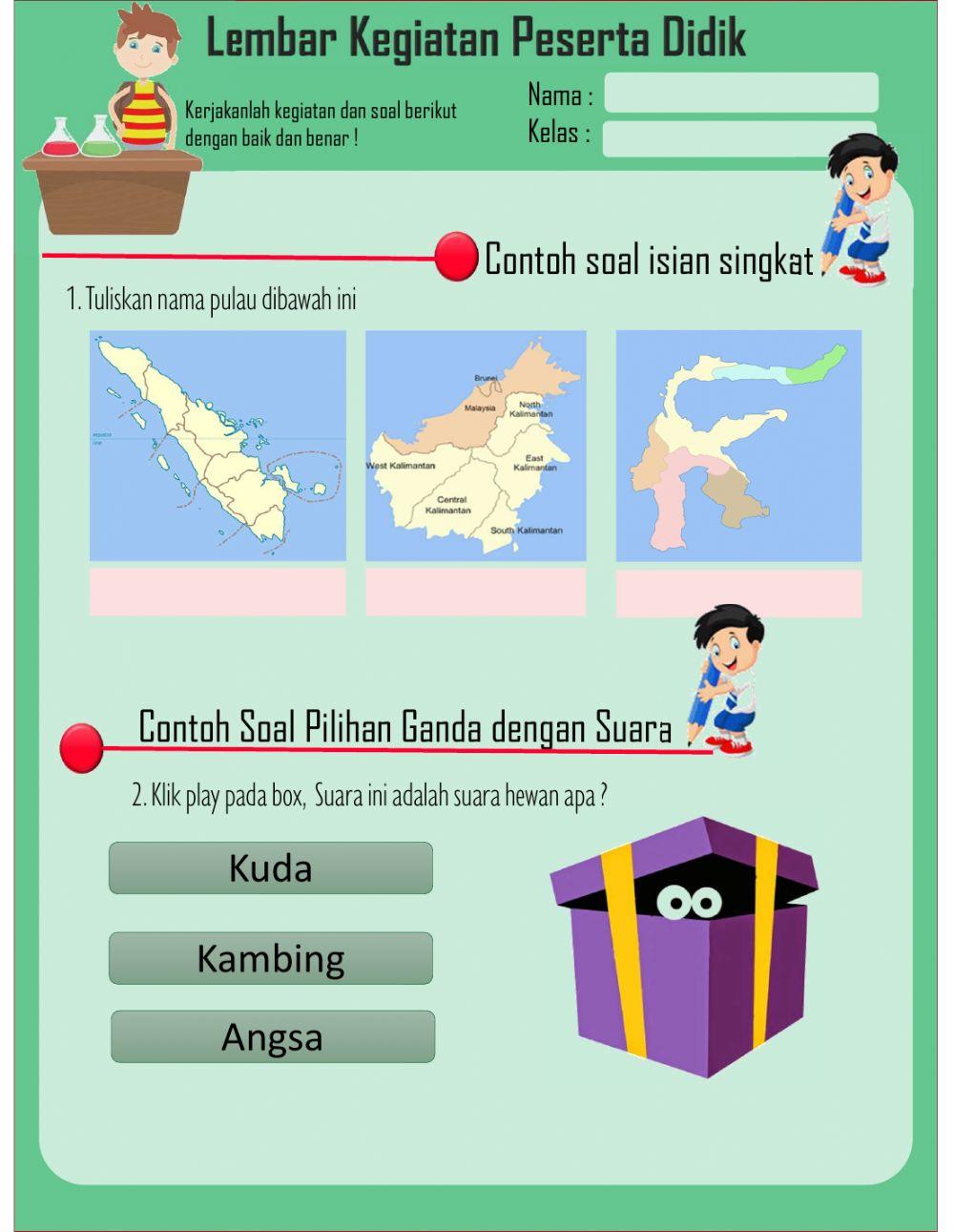 Latihan lks dan lkpd