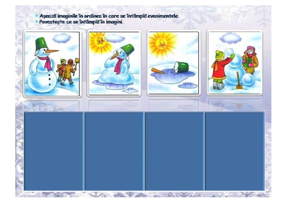 ”Când se întâmplă?”- Joc-exercițiu de stabilire a succesiunii evenimentelor