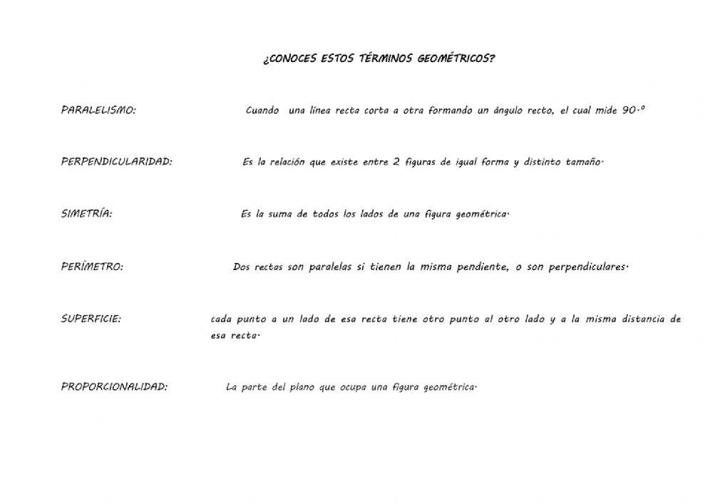 Conceptos básicos geometría