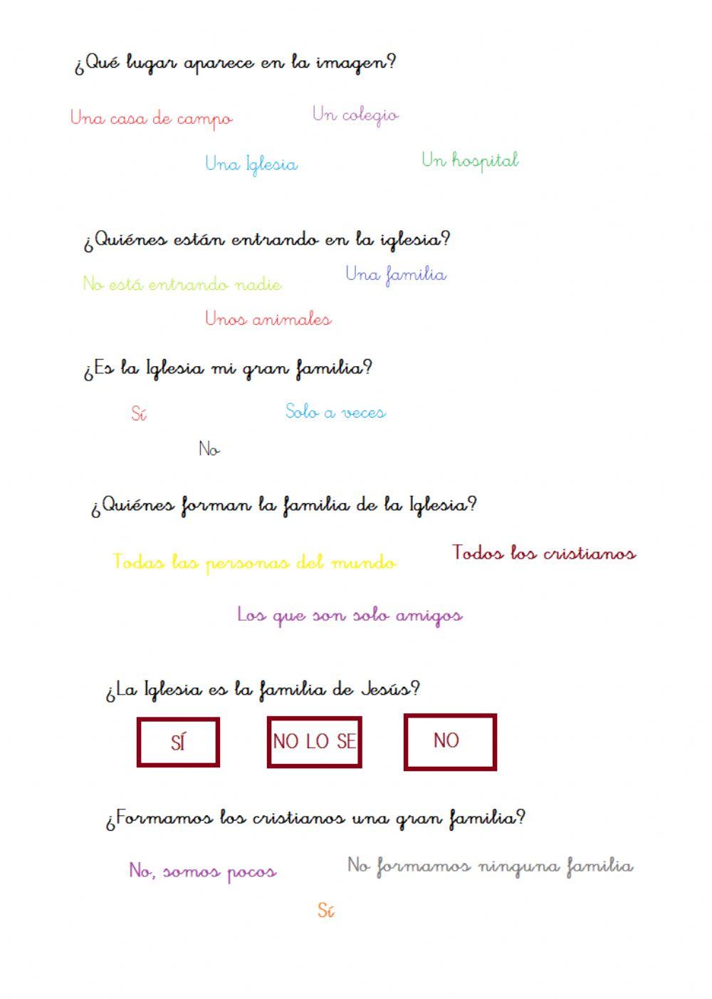 La Iglesia, la familia de Jesús