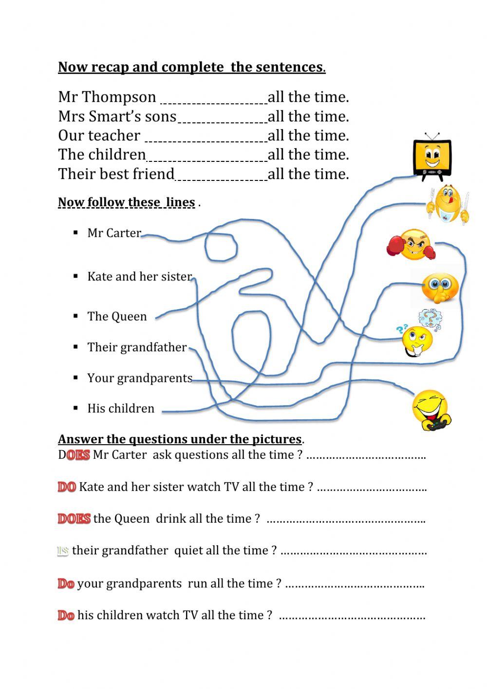 What do they do all the time?