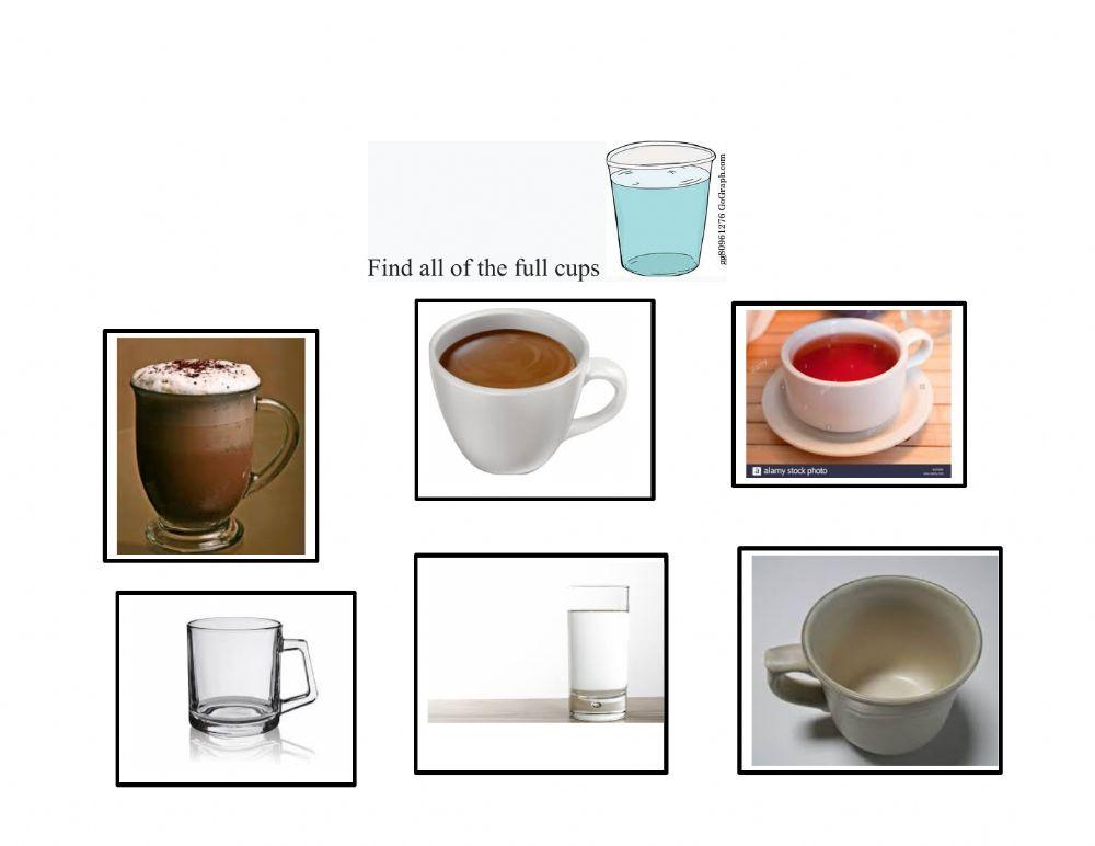 Find all full cups