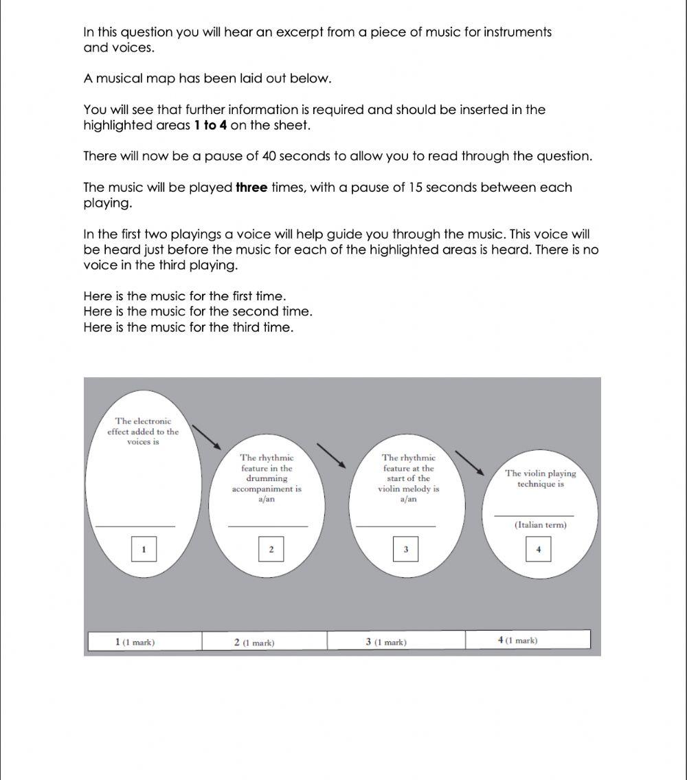 Music - National 5 Practise 11