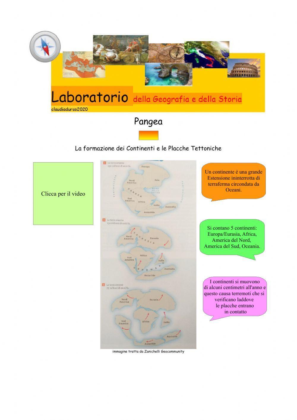PANGEA : La nascita dei Continenti