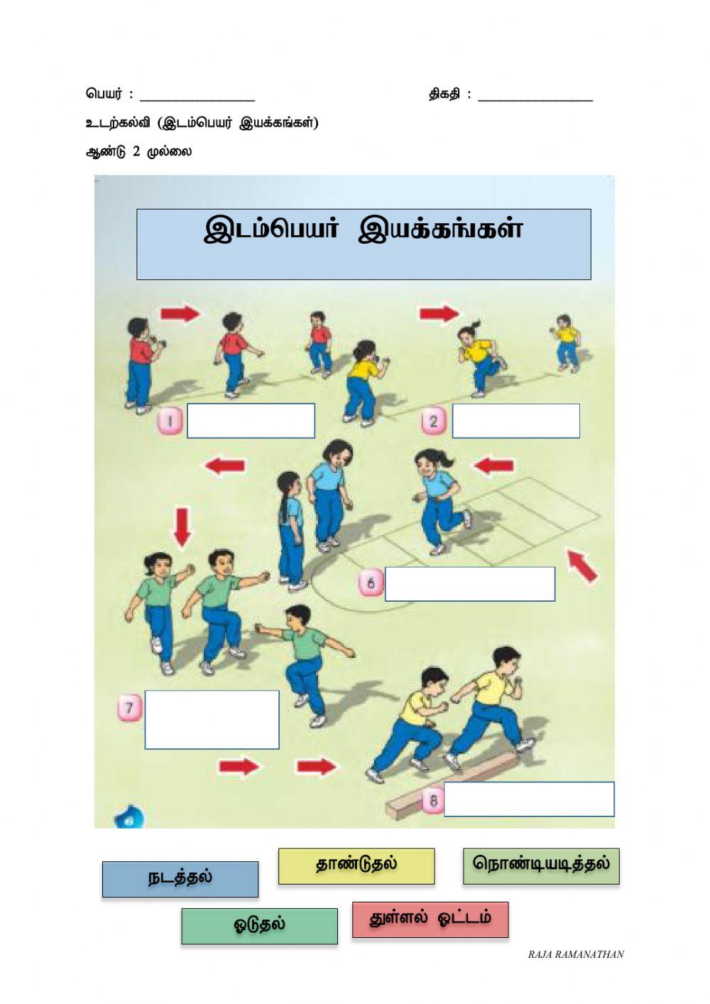 Pendidikan jasmani tahun 2