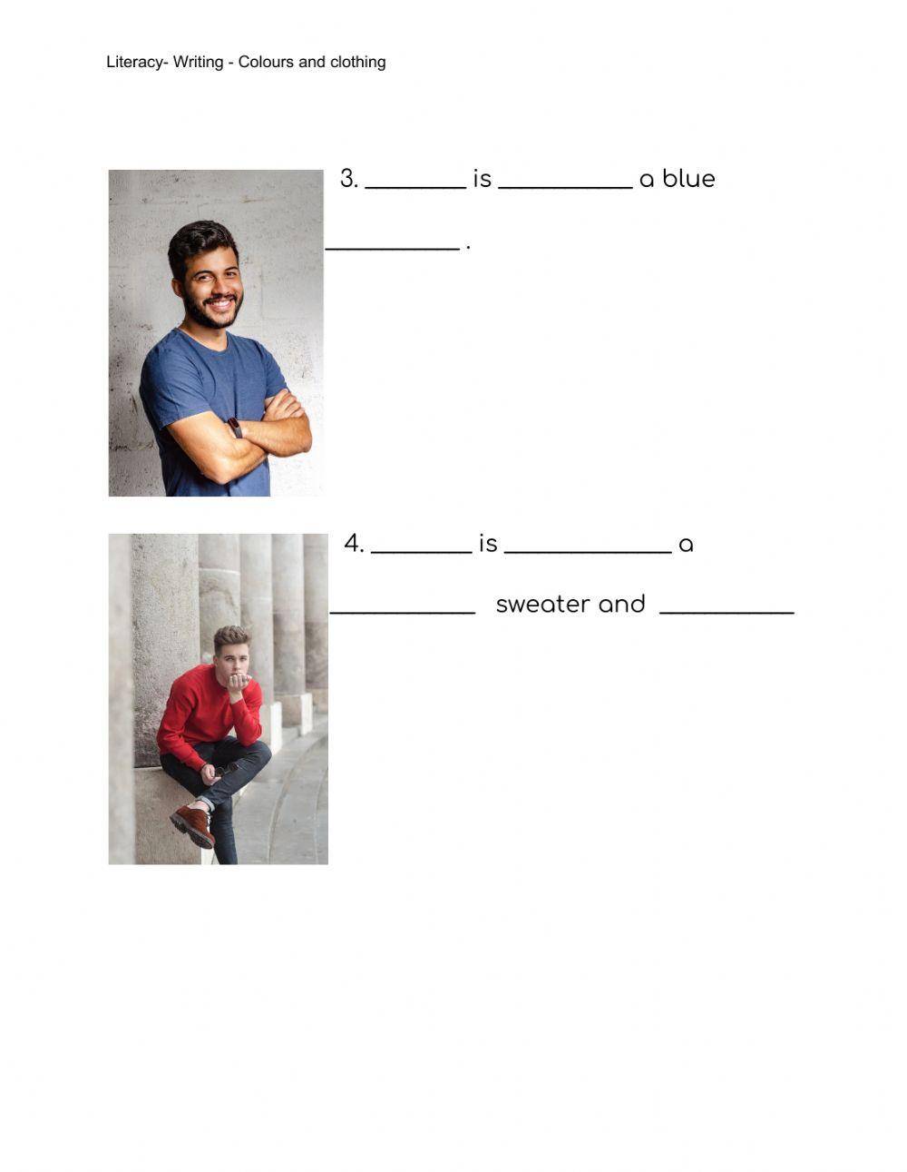 What are they wearing?