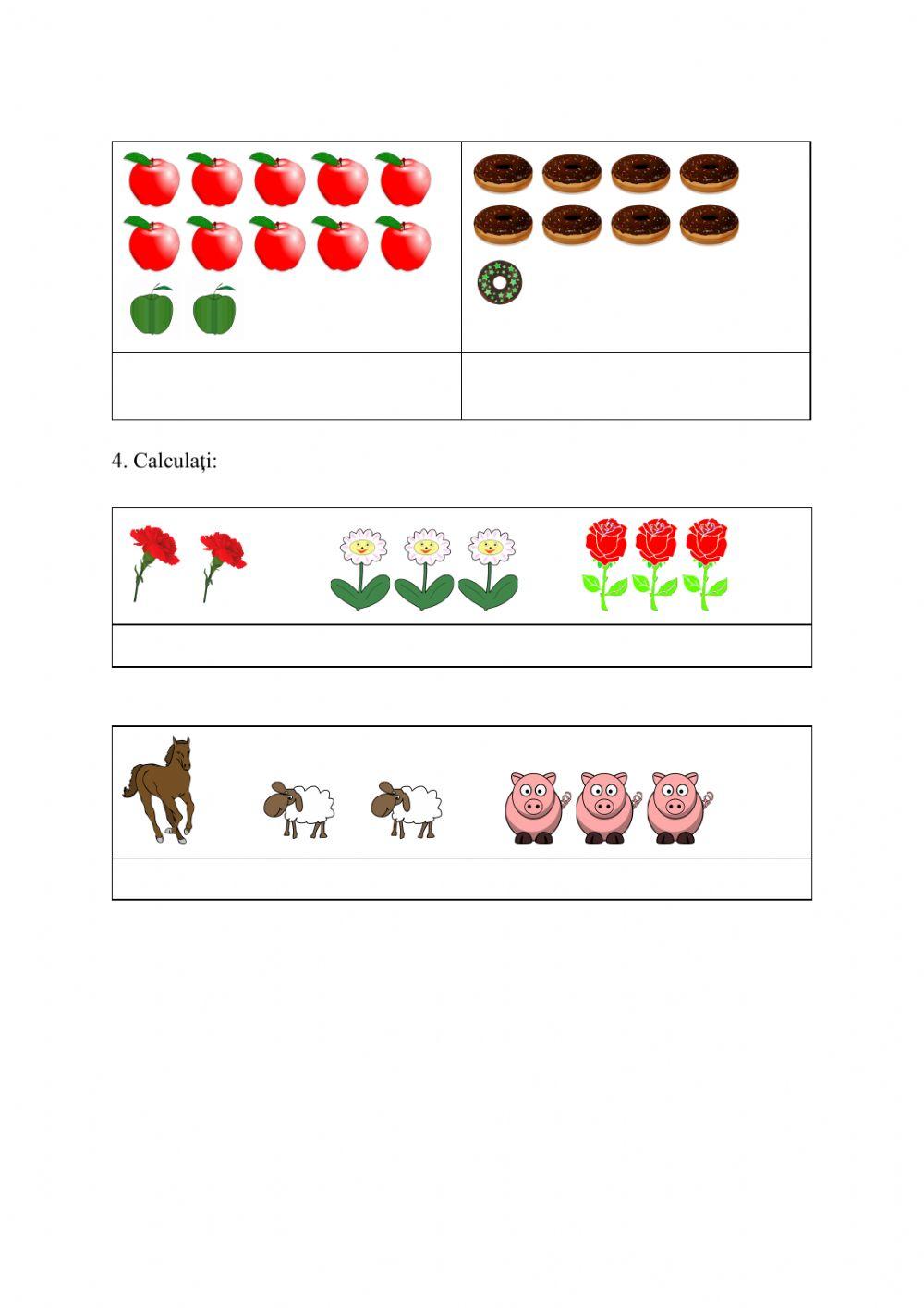 Adunarea- Scăderea  0-10