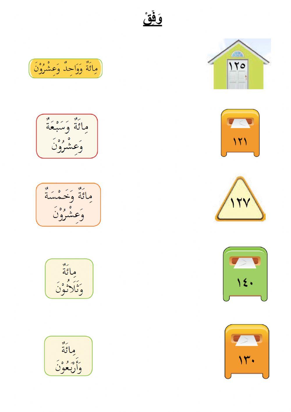 Bahasa arab tahun 2 - nombor 121-140