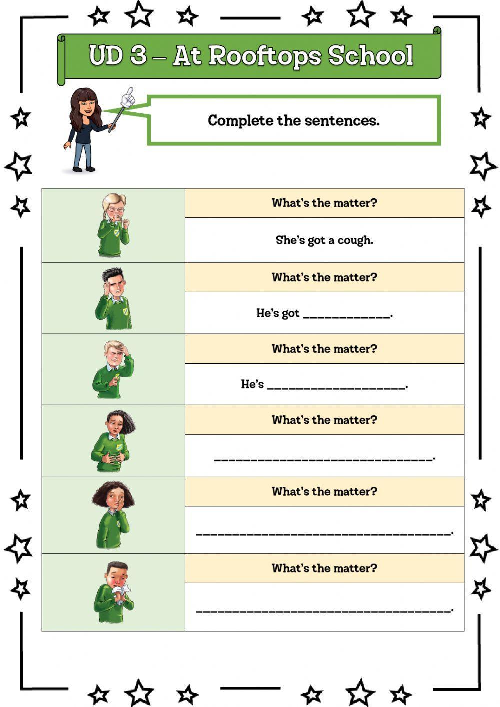 4º UD 3 Structures 2 Ficha 8