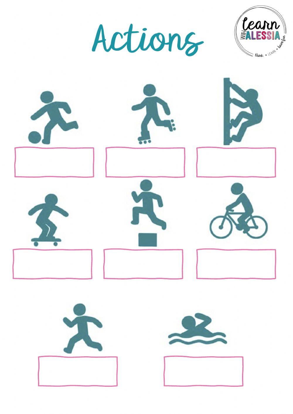 Actions - Verbs Actions - Verbs