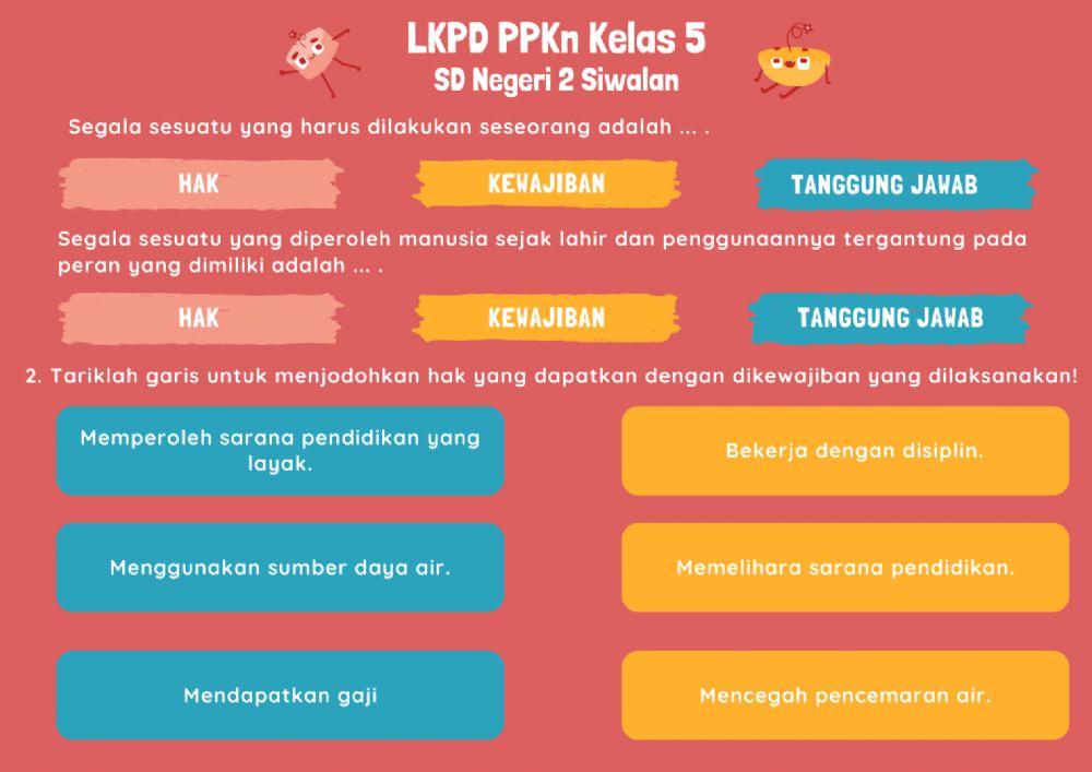 Hak, Kewajiban, dan Tanggungjawab