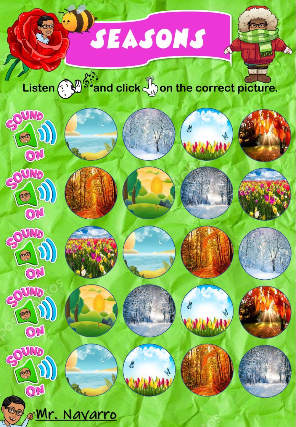 Seasons (Listen and click)