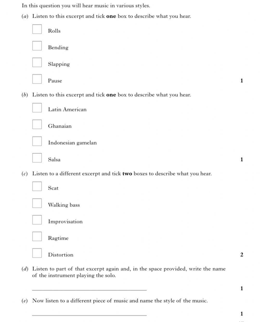 National 4 Practise Q2