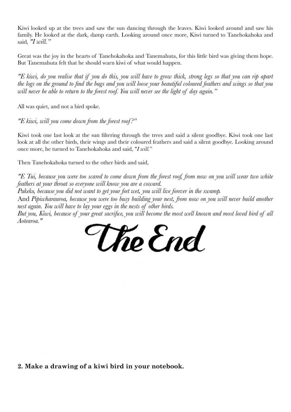 Kiwi - Activities 1.1