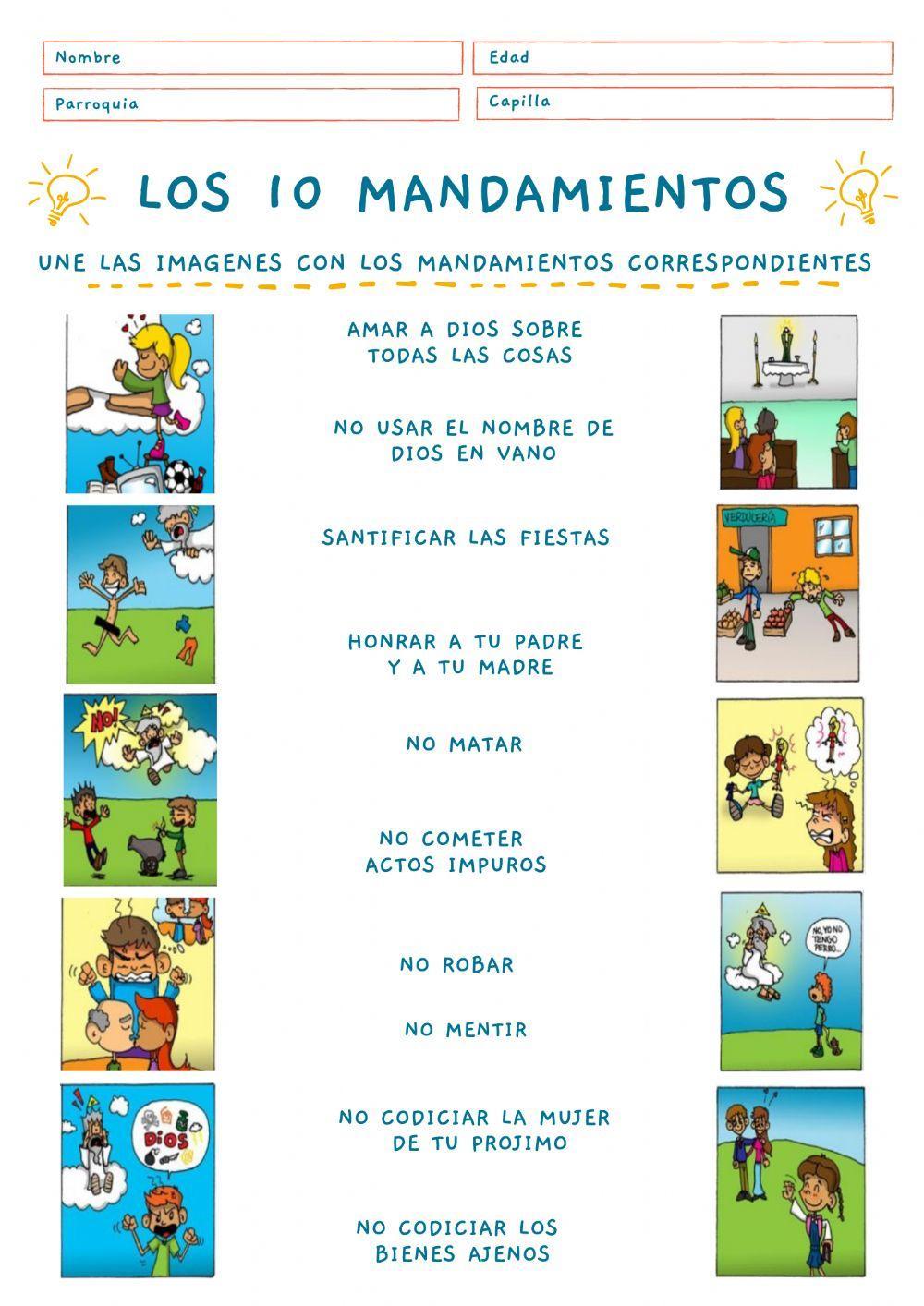 Los 10 mandamientos
