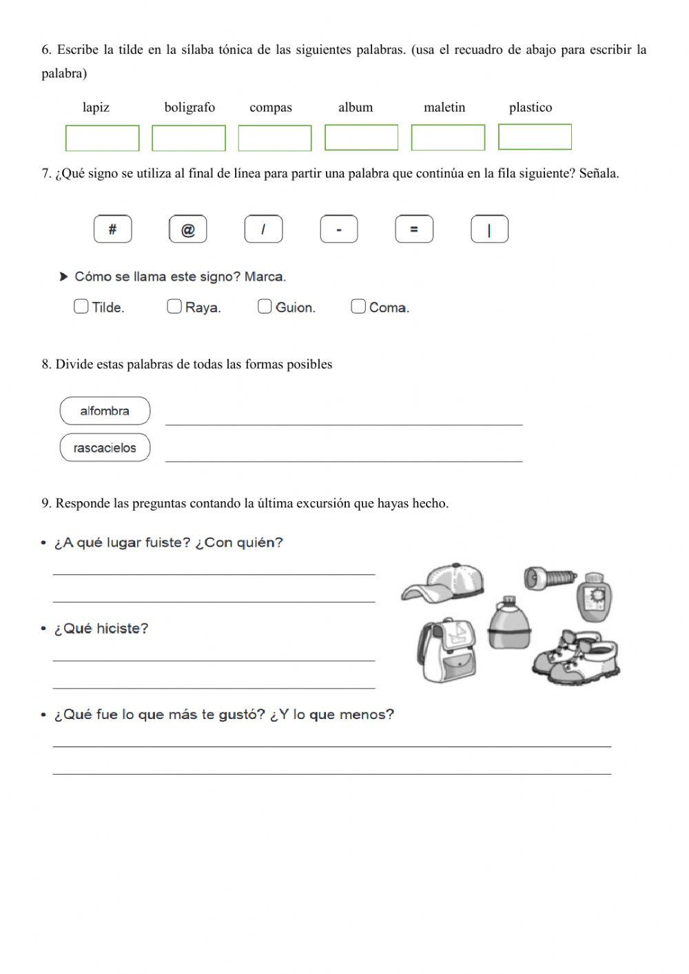 examen lengua tema 4