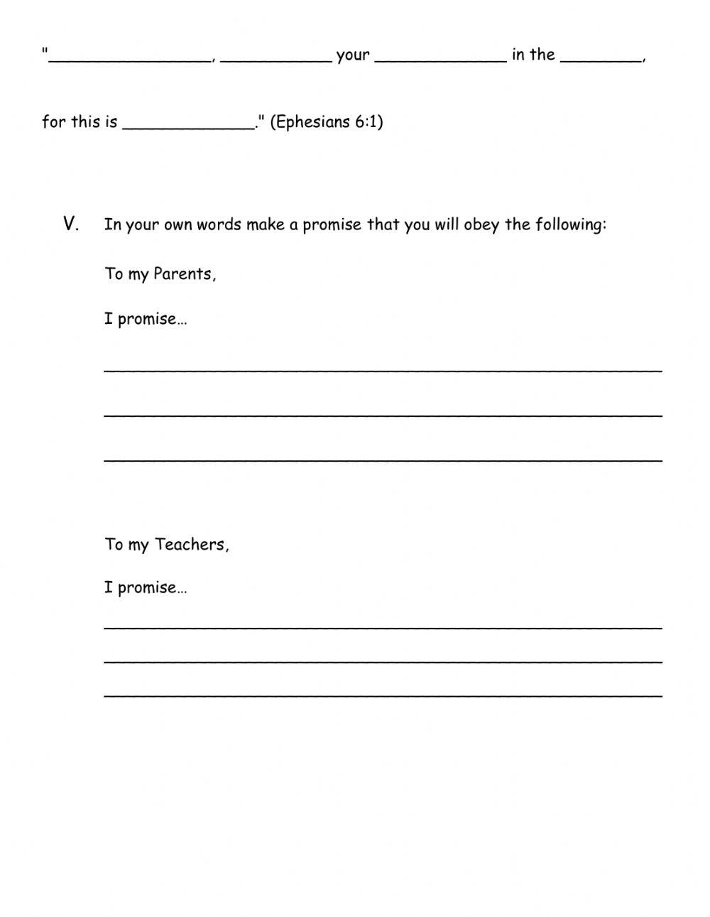 ESP-CL (PRIMARY) - LESSON 4: BEING DISOBEDIENT