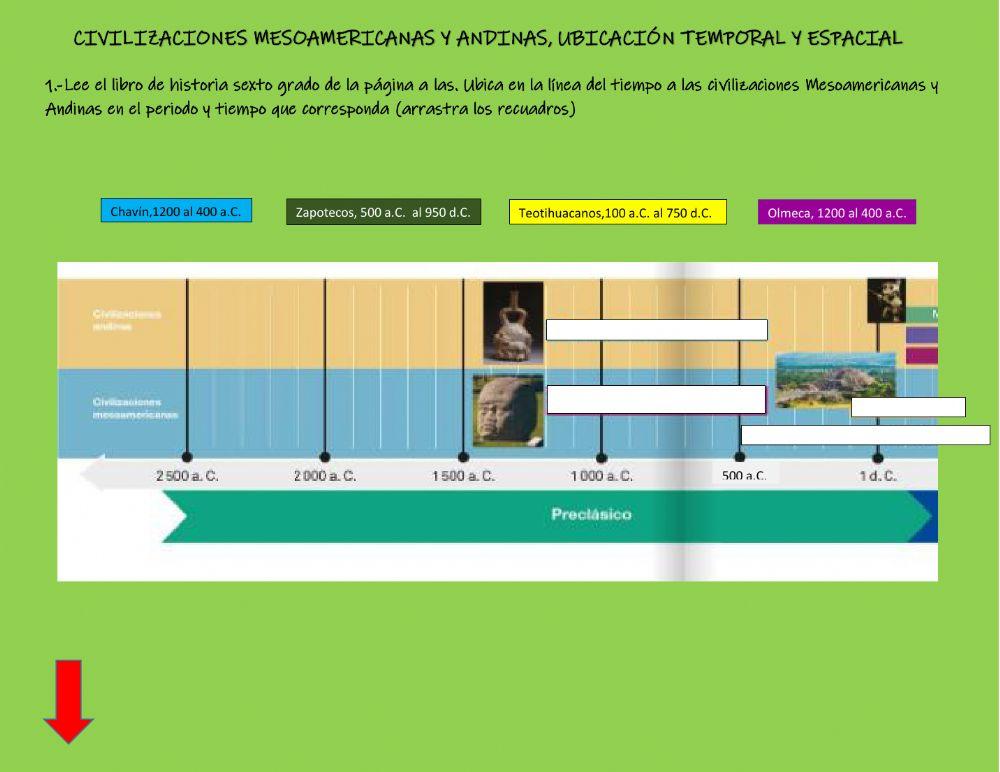 Civilizaciones mesoamericanas yandinas