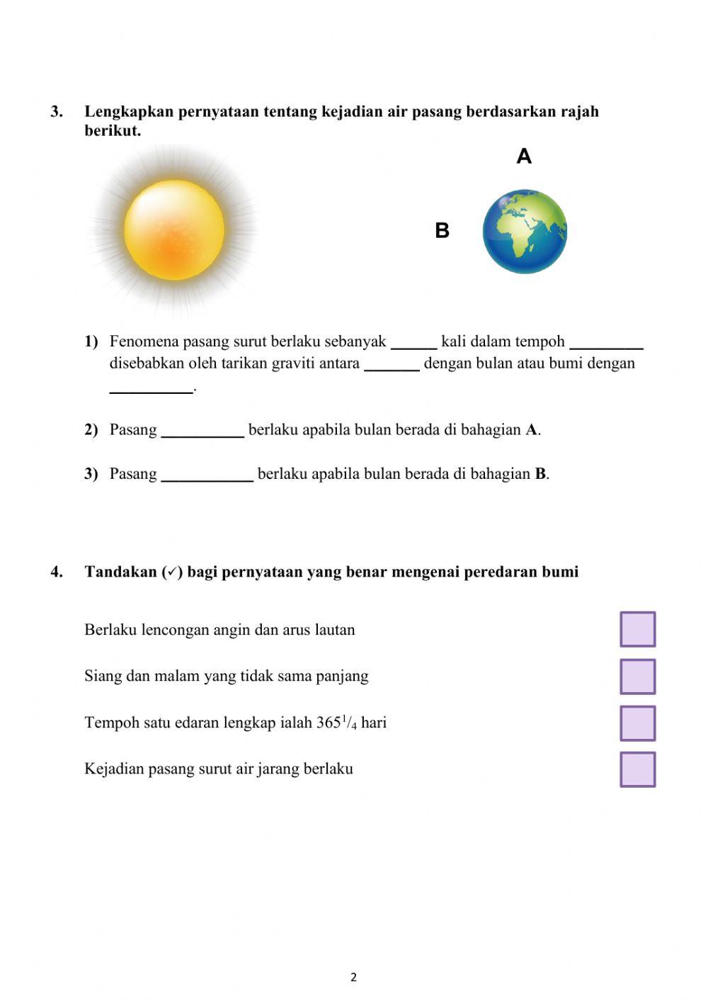 Pengaruh pergerakan bumi terhadap cuaca dan iklim
