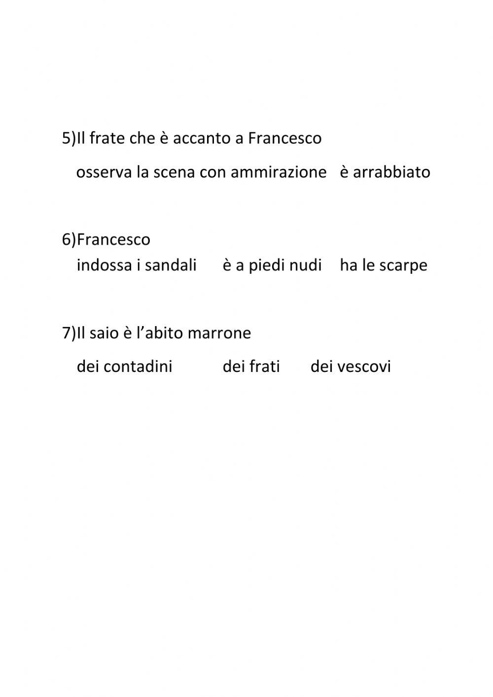 La Predica agli uccelli di Giotto