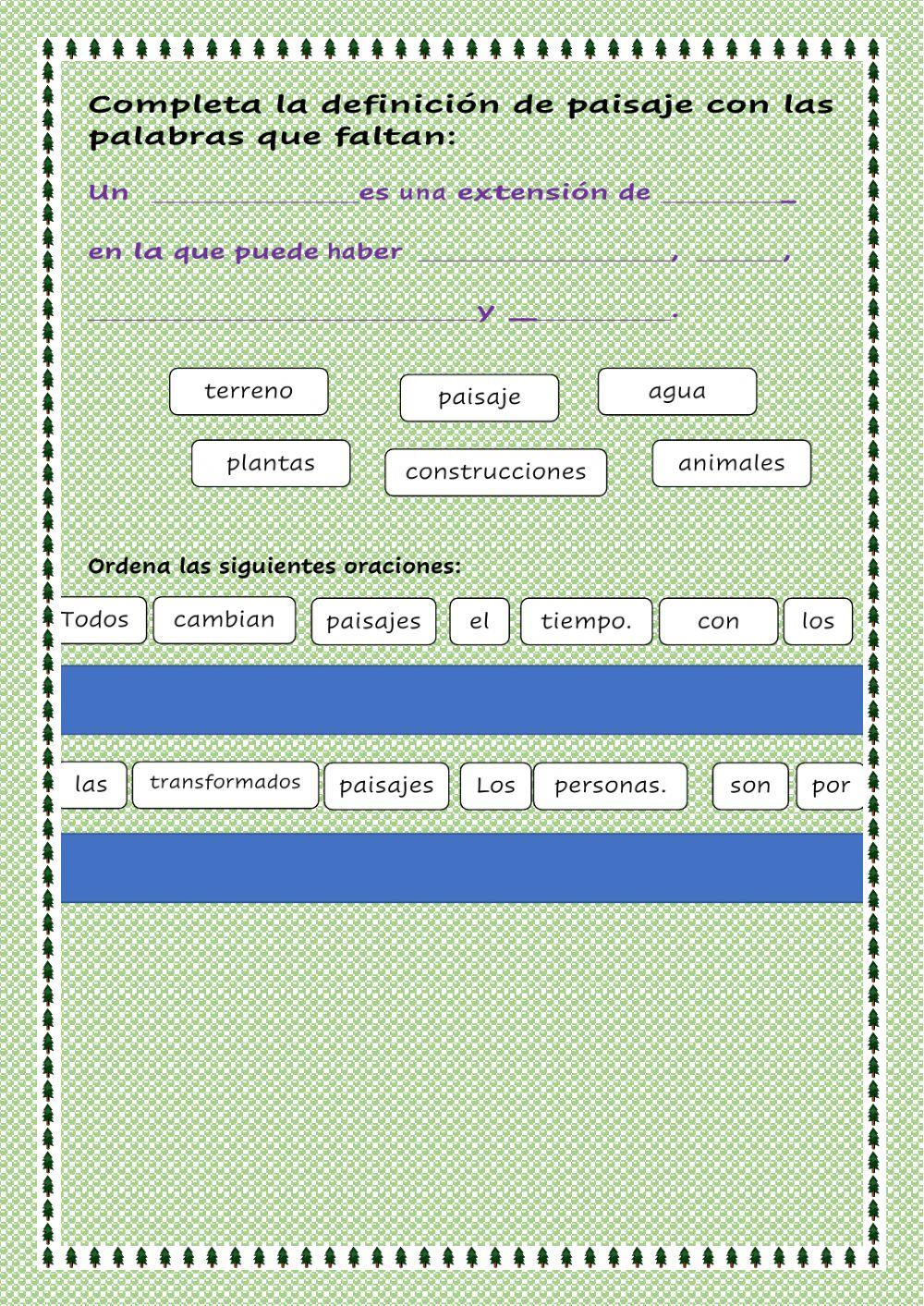 Control paisajes y Universo