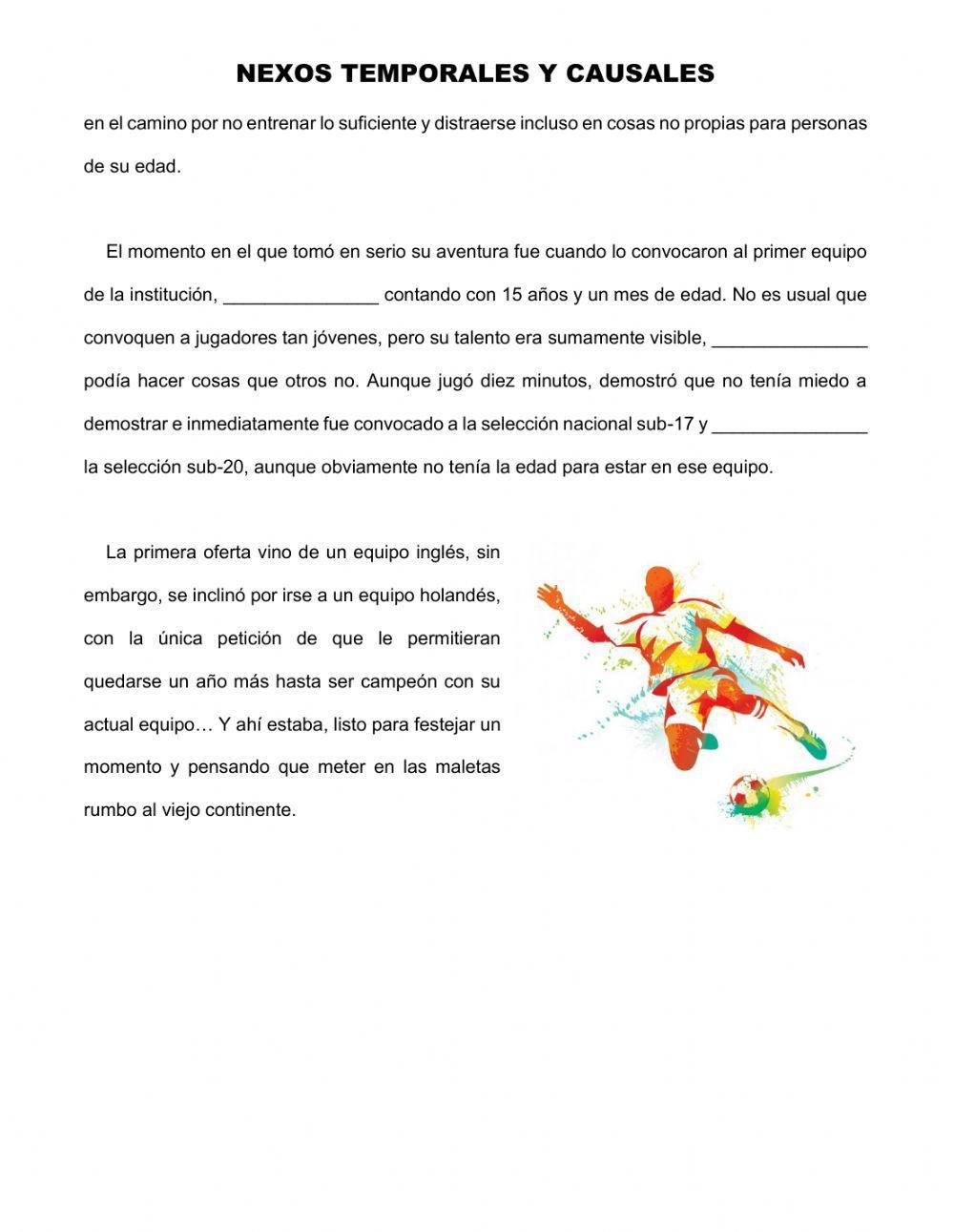 Nexos temporales y causales