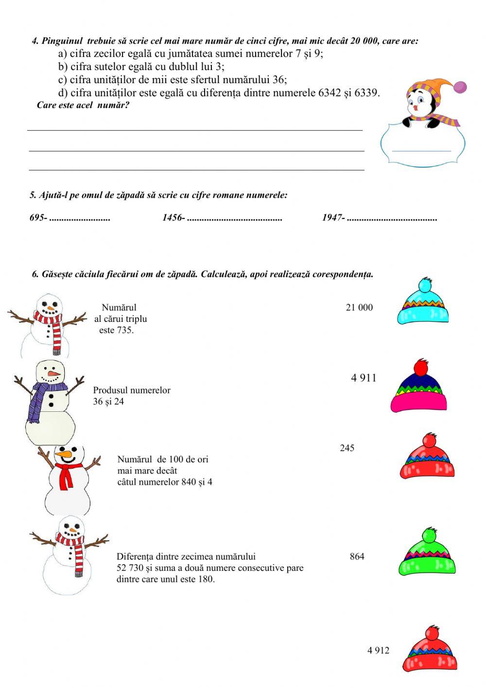 Evaluare final sem I