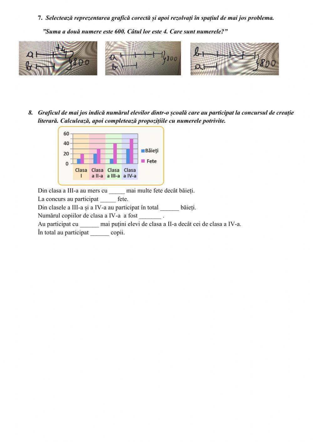 Evaluare final sem I