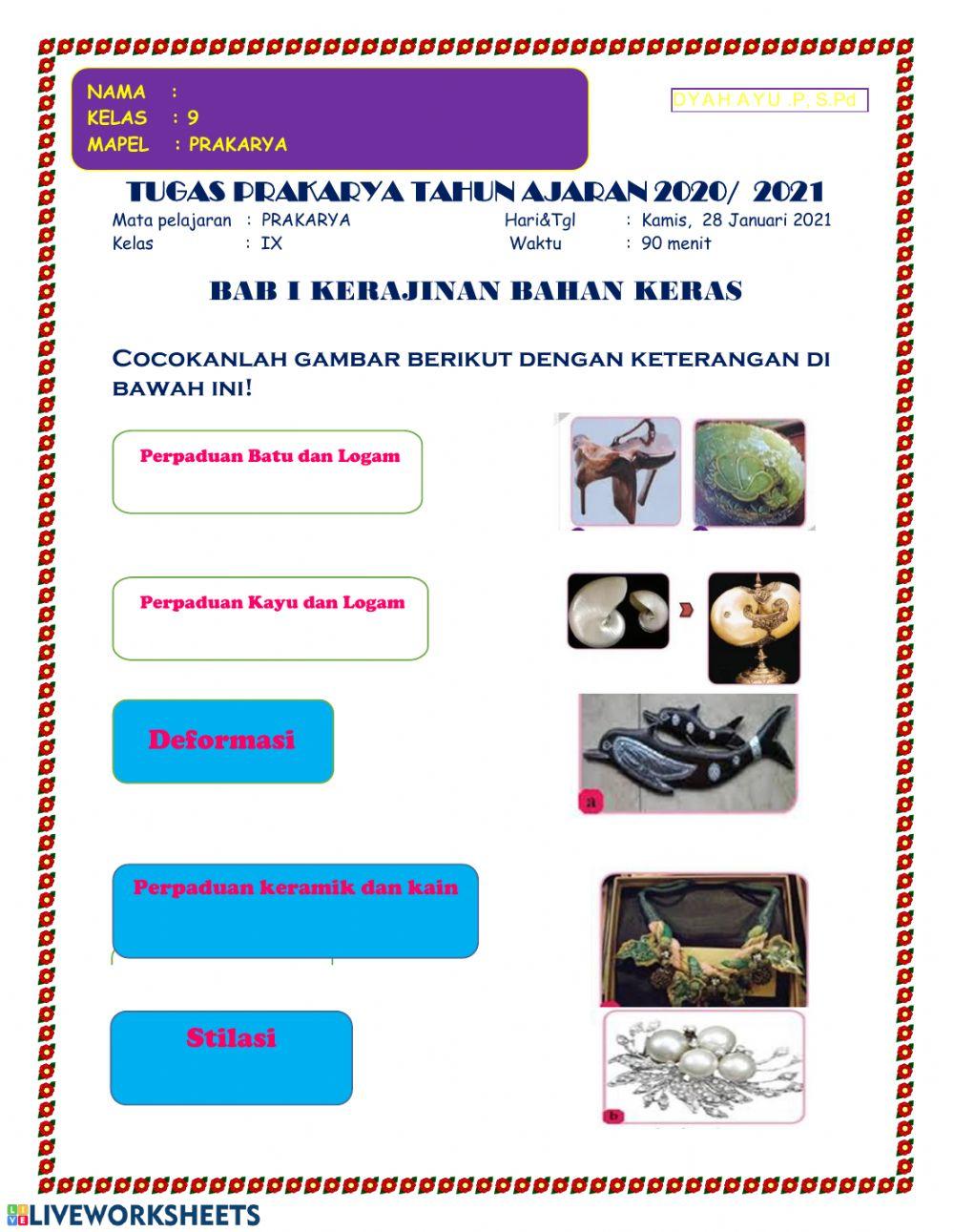 Tugas pjj prakarya 9