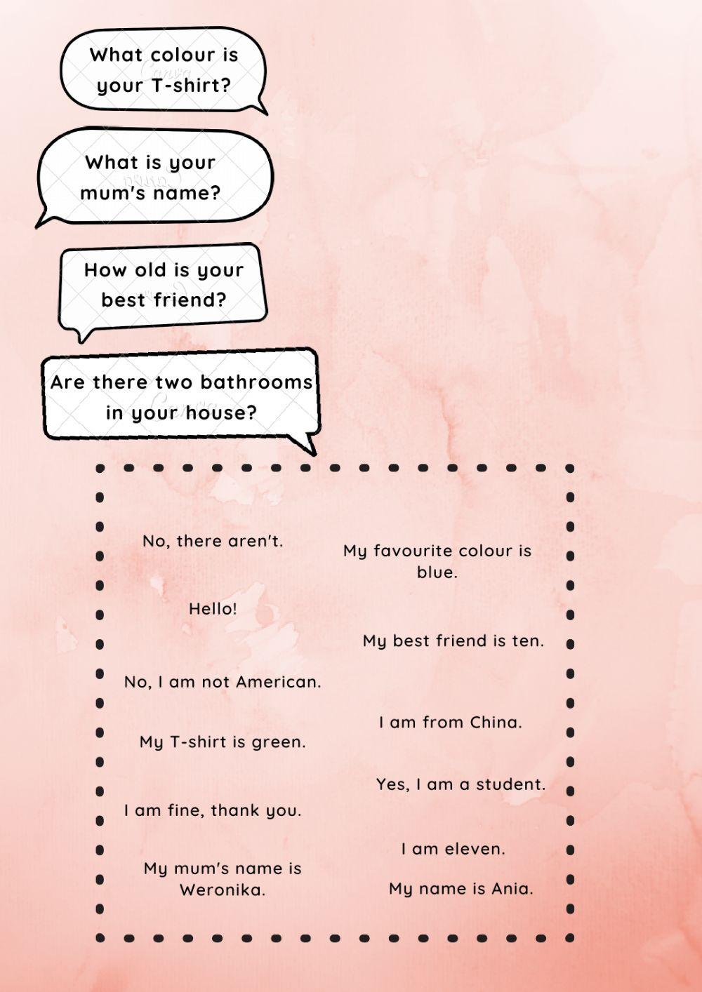 Let's get to know each other!