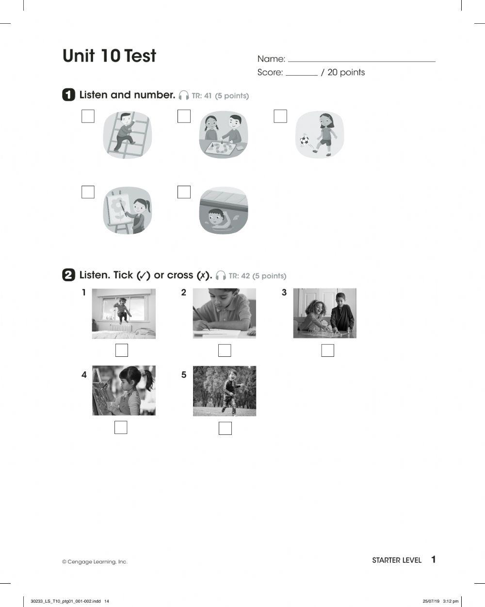 LOOK STARTER UNIT 10