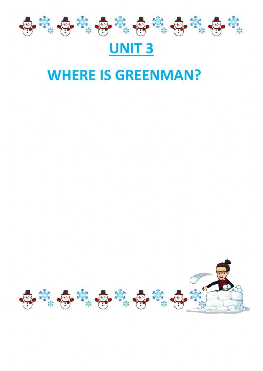 Greenman B Unit 3 video