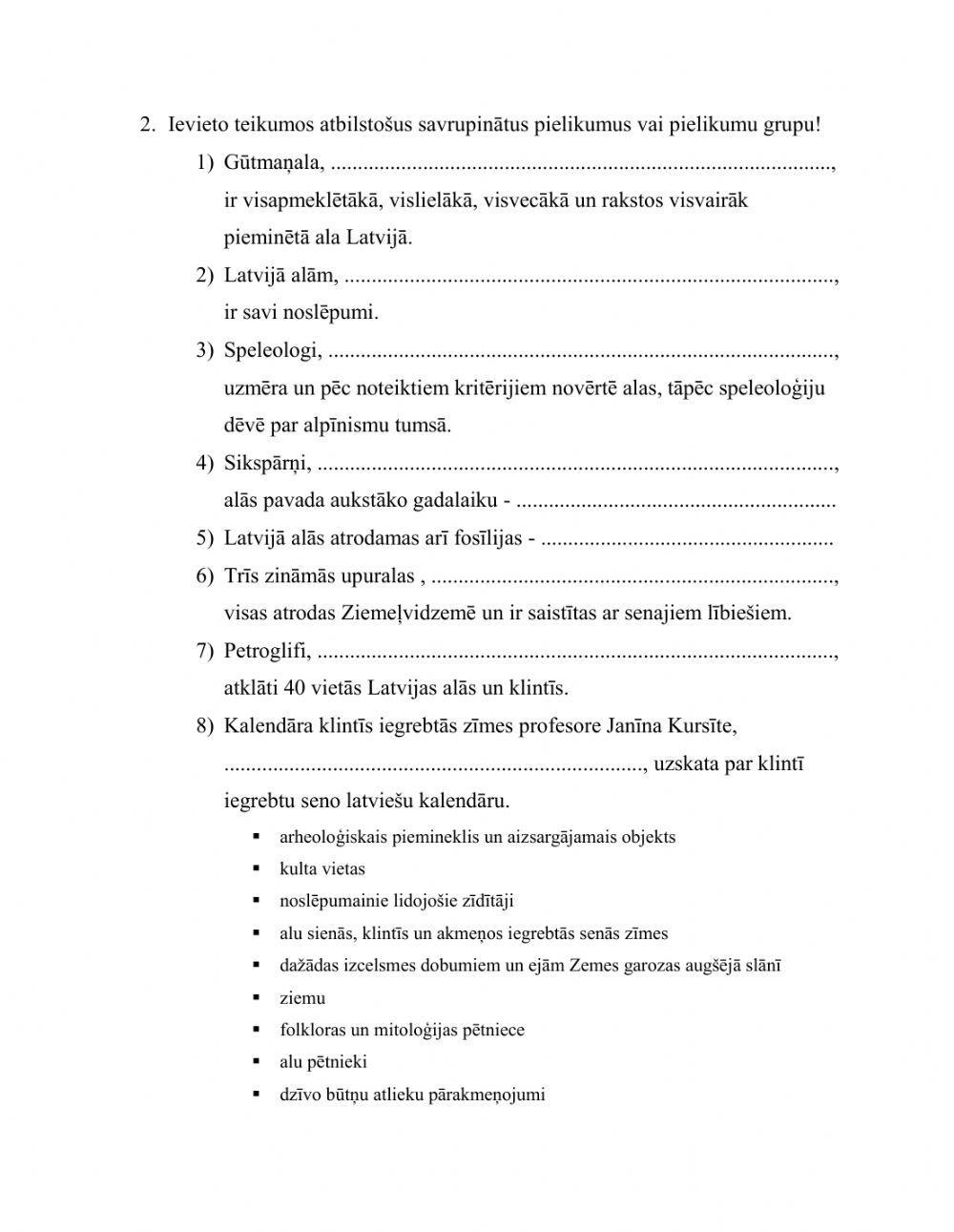 Savrupināts pielikums un tā grupa