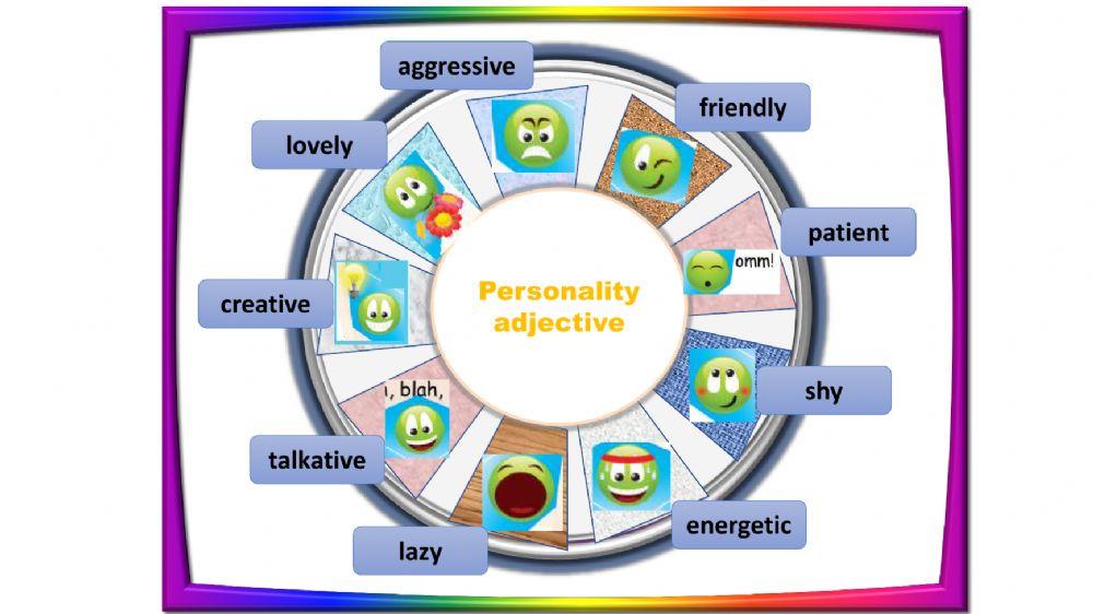 Personality adjective
