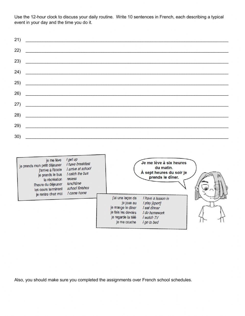 French Time Review: Quelle Heure Est-Il?