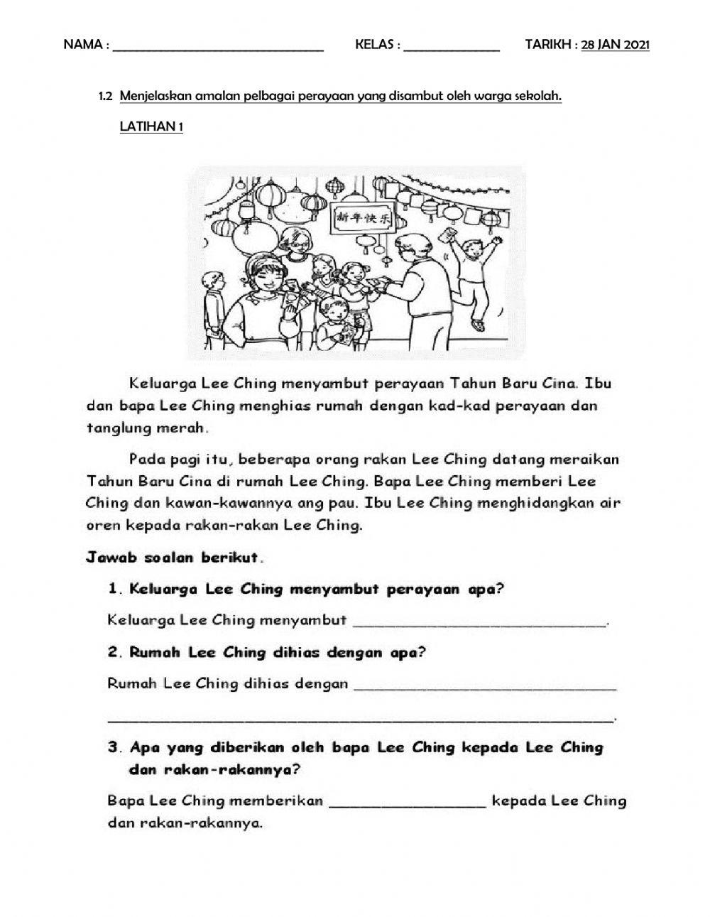 Moral tahun 3 UNIT 1