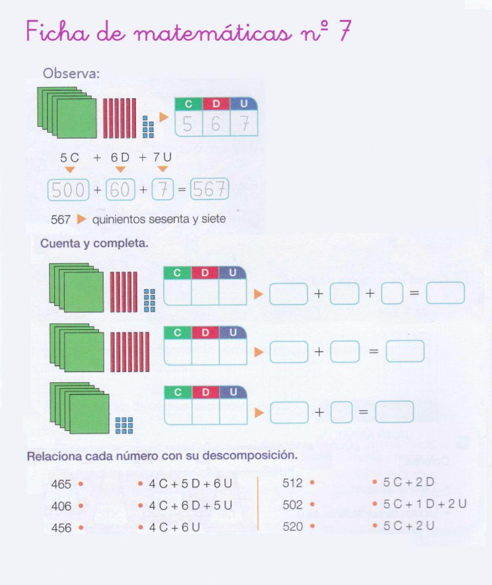 Descomposición 2º primaria