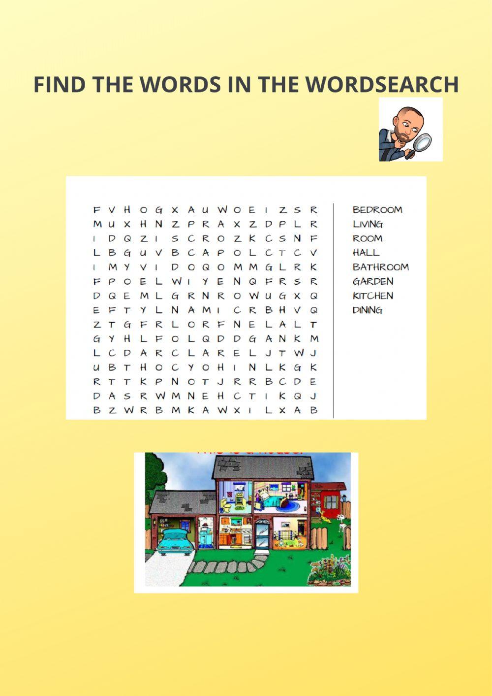 rooms-in-the-house-interactive-activity-for-second-live-worksheets