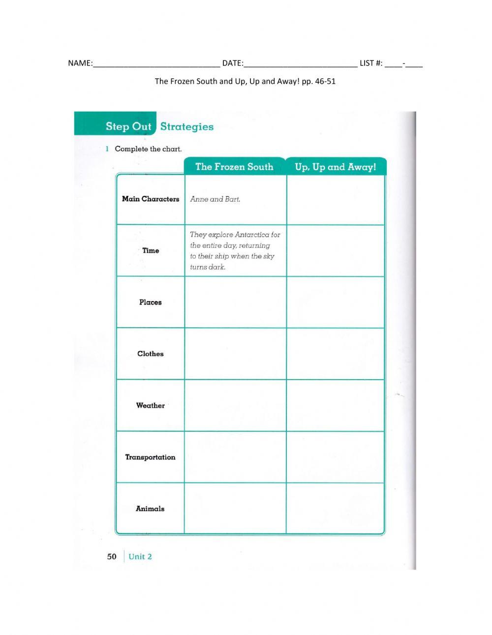 6-The Frozen  South, Up, Up and Away p. 50-51