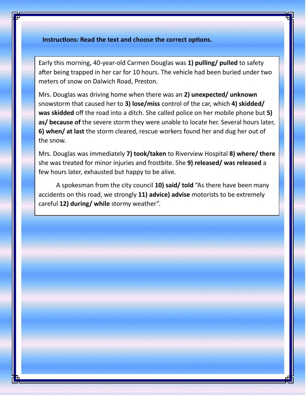 Active or Passive Voice