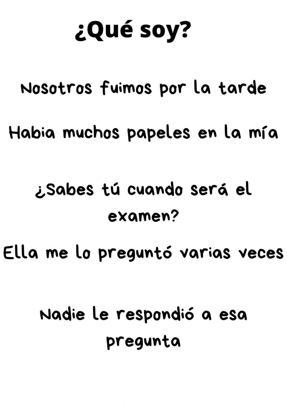 Determinantes y pronombres