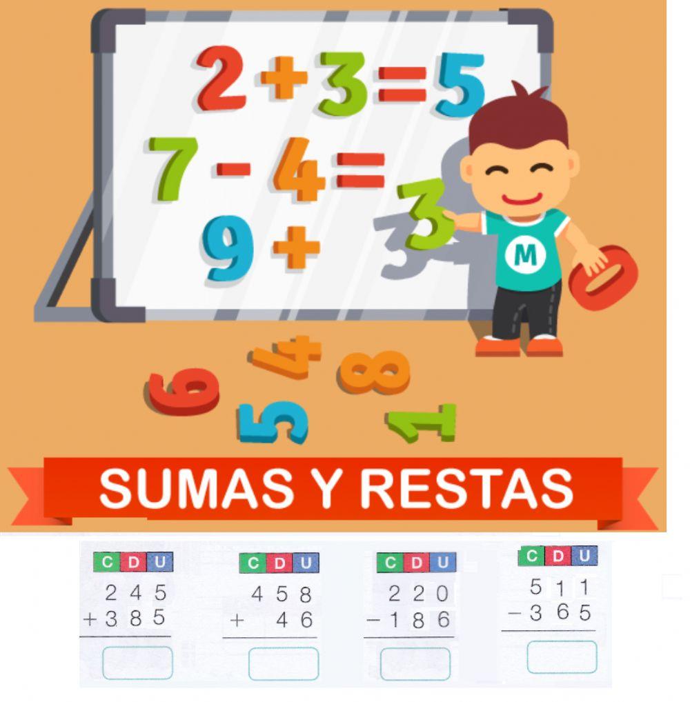 Sumas y restas