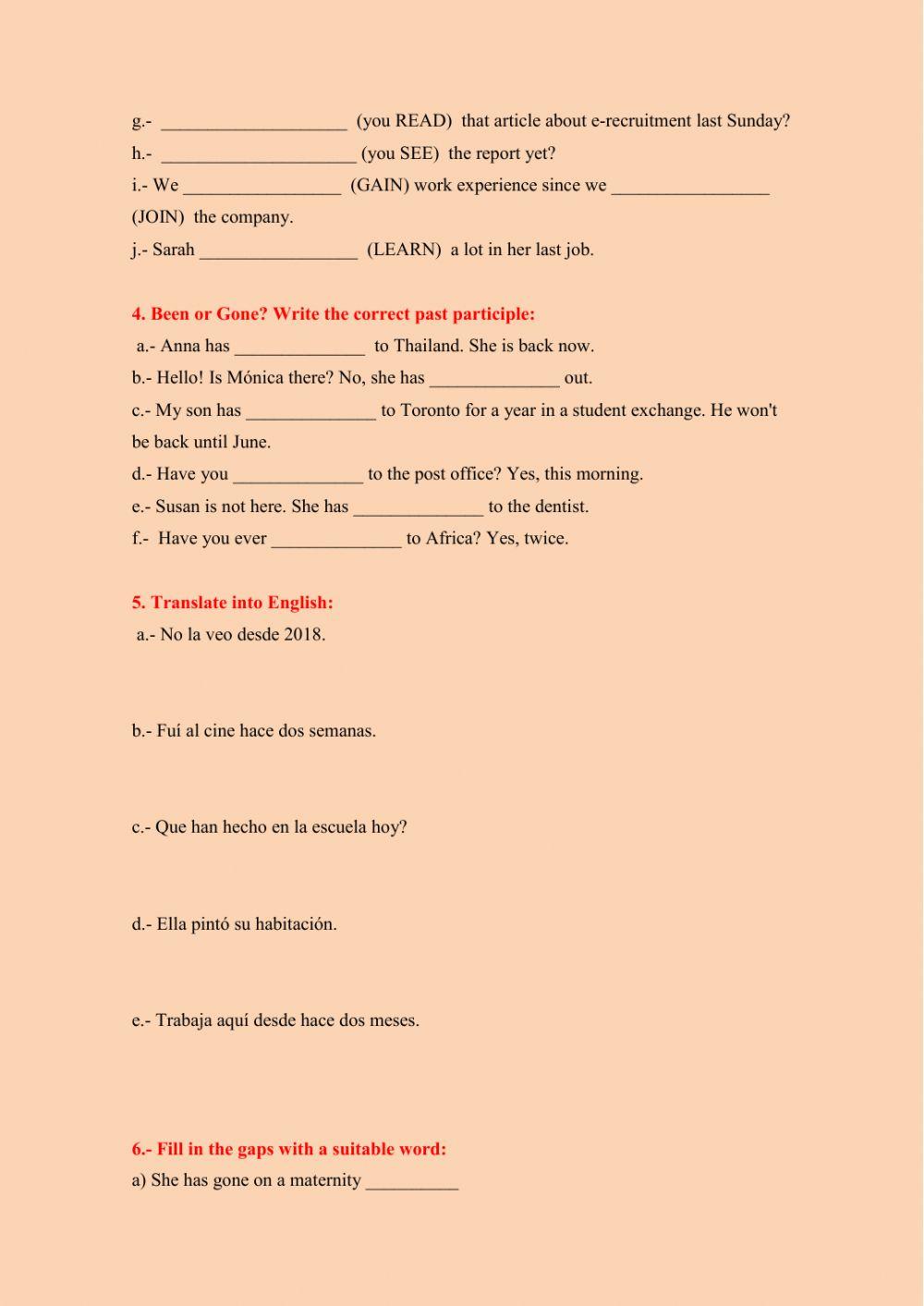 Busines English - Test Unit 5